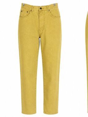 Vintage WilliWear Sport Willi Smith Mustard High Rise Tapered Pants 10